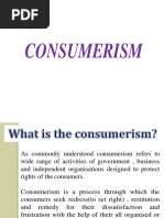 Consumerism