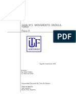 Guia N 3: Movimiento Ondula-Torio Física II: Segundo Cuatrimestre 2013