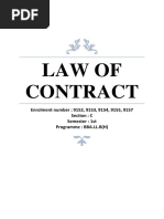 Law of Contract