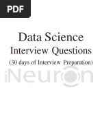 Data Science Interview