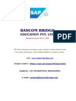 SAP SD Course Content