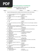 Benthel Test Question in Eim