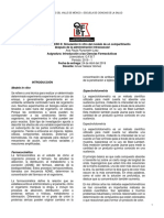 Simulación in Vitro Del Modelo de Un Compartimento Después de La Administración Intravascular