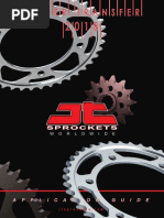 JT Sprockets Application Guide 2018