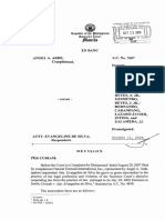 Arde Vs Atty. de Silva