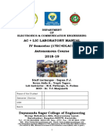 Ac+lic Lab Manual 2018-19