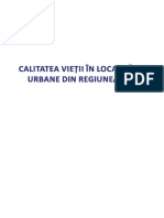 Calitatea Vietii in Localitatile Urbane Din Regiunea Vest 1