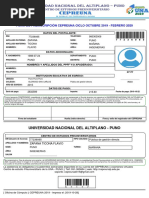 Ficha de Preinscripcion