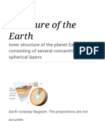 Structure of The Earth and Composition