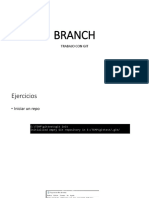 Ejercicio Con Branch - Ramas