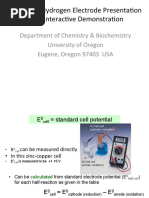 Standard Hydrogen Electrode Presentation