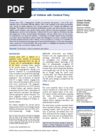 Clinical Examination of Children With Cerebral Palsy