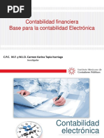 Contabilidad Financiera Base para La Contabilidad Electronica