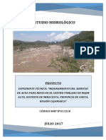 Estudio Hidrologico