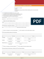 Customer Information Updation Form (NRI) : Notes