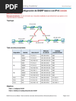 6.2.2.4 Packet Tracer - Configuring Basic EIGRP With IPv4 Instructions - ILM