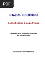 O Natal Esotérico Do Simbolismo A Magia