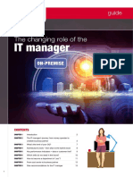 IT Manager: The Changing Role of The