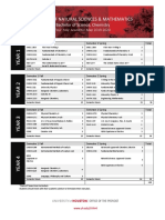 College of Natural Sciences & Mathematics: Bachelor of Science, Chemistry