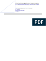 Study of Crystallization Kinetics of Peek Thermoplastics Using Nakamura Equation