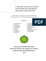 Laporan Praktek Klinik Manajemen Keperawatan Di Ruangan Raudhah 6 Rsudza Banda Aceh Tahun 2019