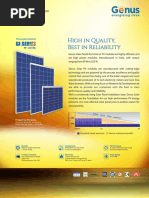 Genus Solar Panel