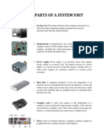 Inside Parts of A System Unit