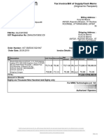 Tax Invoice/Bill of Supply/Cash Memo: (Original For Recipient)