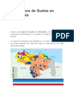 Los 9 Tipos de Suelos en Venezuela