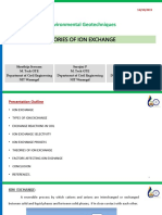 Environmental Geotechniques: Theories of Ion Exchange