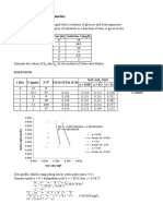 EXAMPLE 4.1 - Batch Kinetics