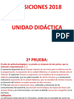 Unidad Didáctica Oposiciones