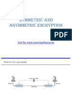 Symmetric and Asymmetric Encryption