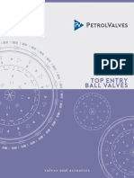 Top Entry Ball Valves