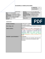 Planificación de Desarrollo Curricular 5° Lenguaje