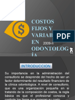 Costos Fijos y Variables en Odontología