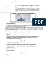 Aplicación de Las Ecuaciones Deferenciales en Modelos de Crecimiento Poblacional