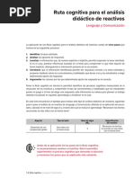 Ejemplo de Ruta de Mejora Lenguaje y Comunicacion