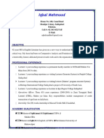 Resume Zahid Latif-Converted (Sample)