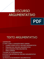 Discurso Argumentativo. 1.2