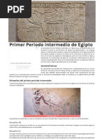 Primer Periodo Intermedio de Egipto