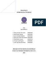 Laporan Praktikum Pemrograman Internet Kelompok 6 FIX