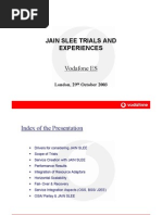 JAIN Tech Event SLEE Trials