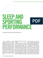 Sleep and Sporting Performance