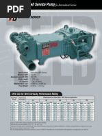 TEED 4x5 For Well Servicing Performance Rating