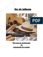 (Taller de Lutheria) - Tiros para La Construccion de Instrumentos de Cuerda PDF