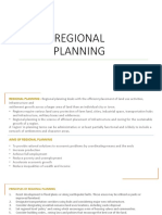 Regional Planning: - Vaibhav B Padashetty