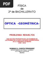 4.2 - Óptica - Problemas Resueltos de Acceso A La Universidad