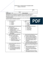 Prueba Lectura 8vo Desición de Ema