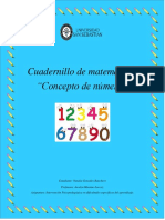 Cuadernillo de Matemáticas